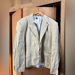 Rollitex Adaptive Blazer Clothing (Euro 52 / US 42) Wheelchair Linen Jacket